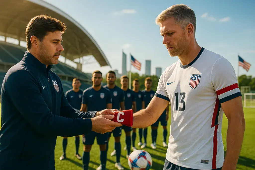 Pochettino Hands Ream the Armband for U.S. World Cup Campaign