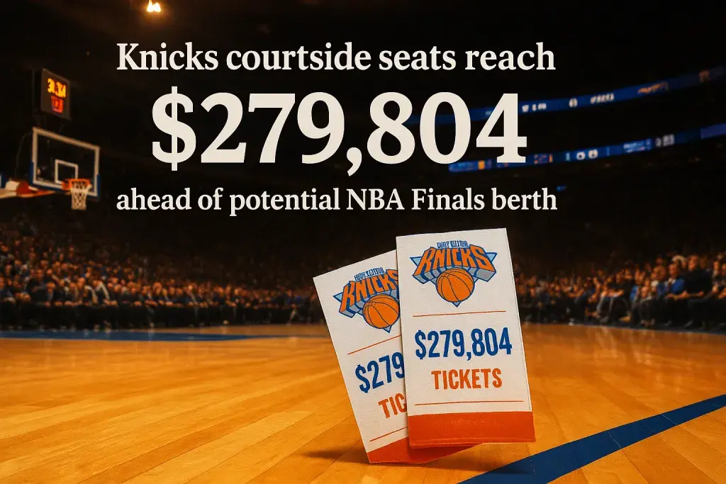Knicks courtside seats reach $279,804 ahead of potential NBA Finals berth