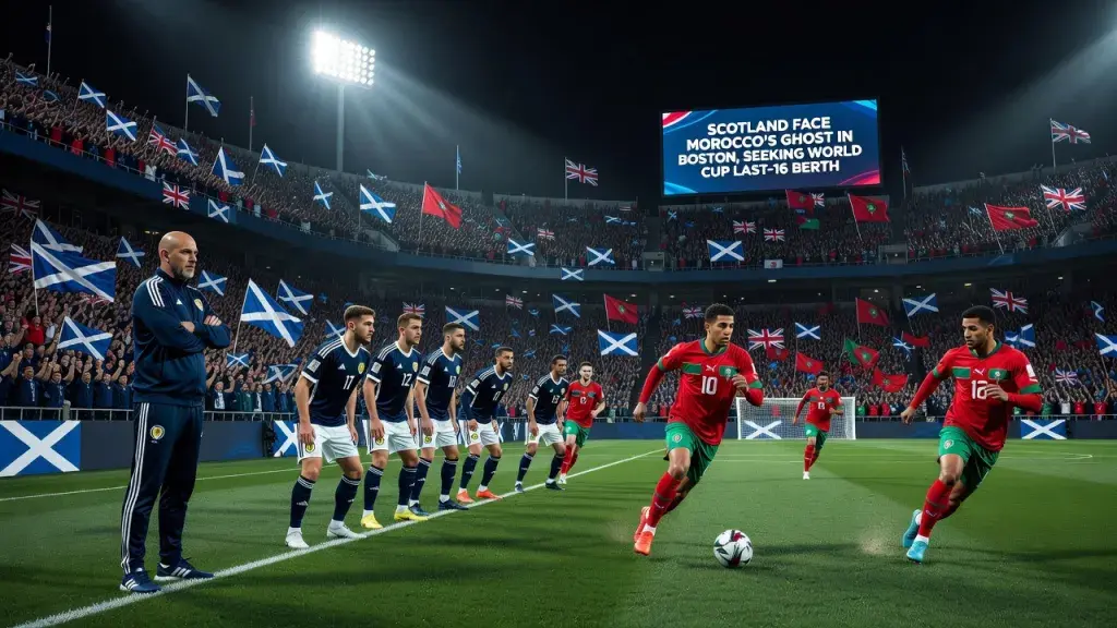 Scotland Face Morocco's Ghost in Boston, Seeking World Cup Last-16 Berth