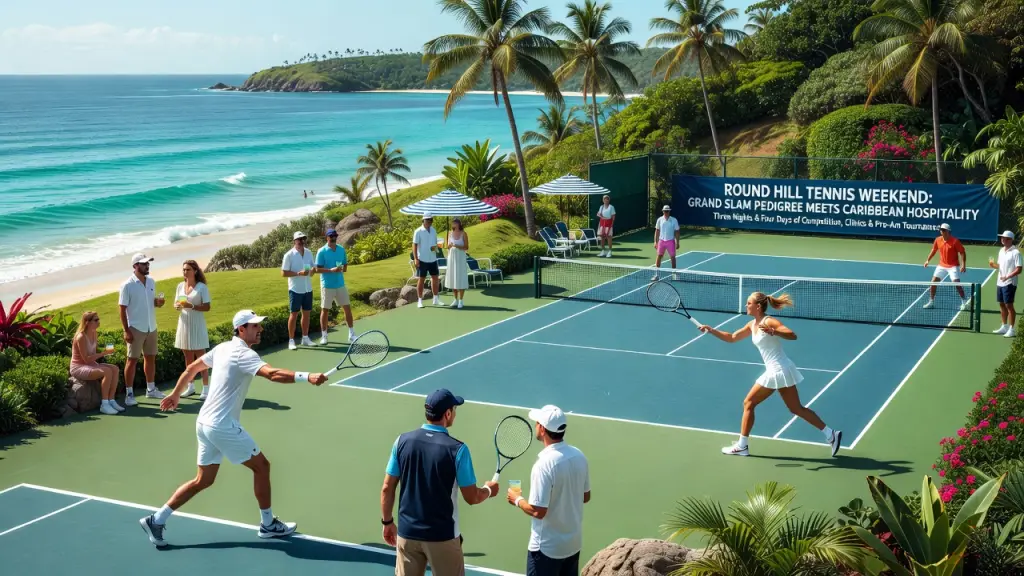Round Hill Brings Grand Slam Pedigree to Jamaica's Tennis Weekend