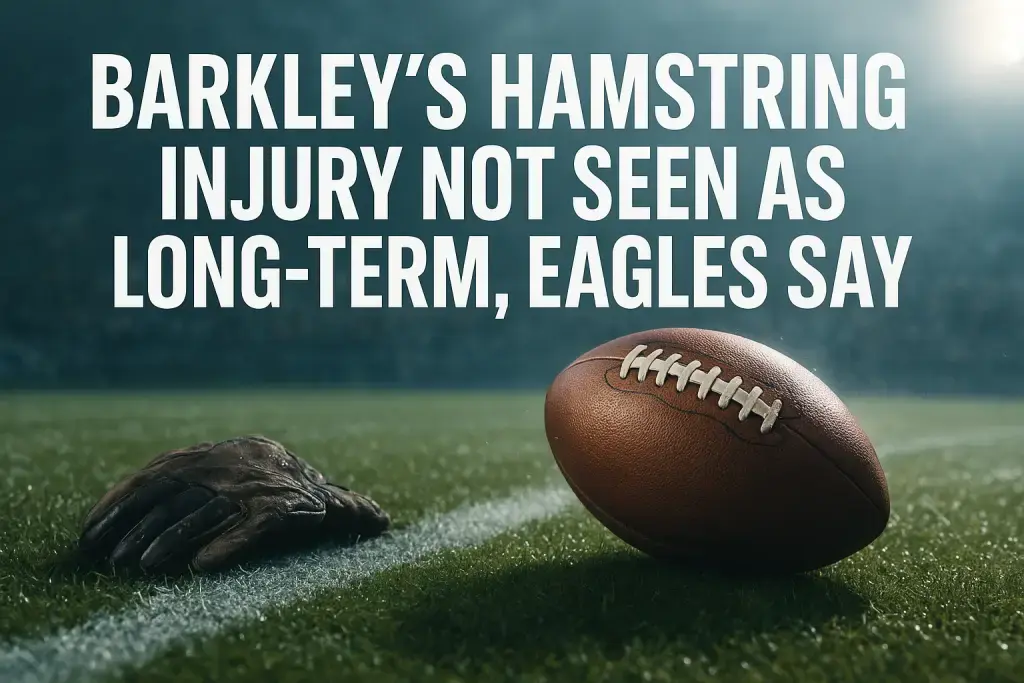 Barkley's Hamstring Injury Not Seen As Long-Term, Eagles Say