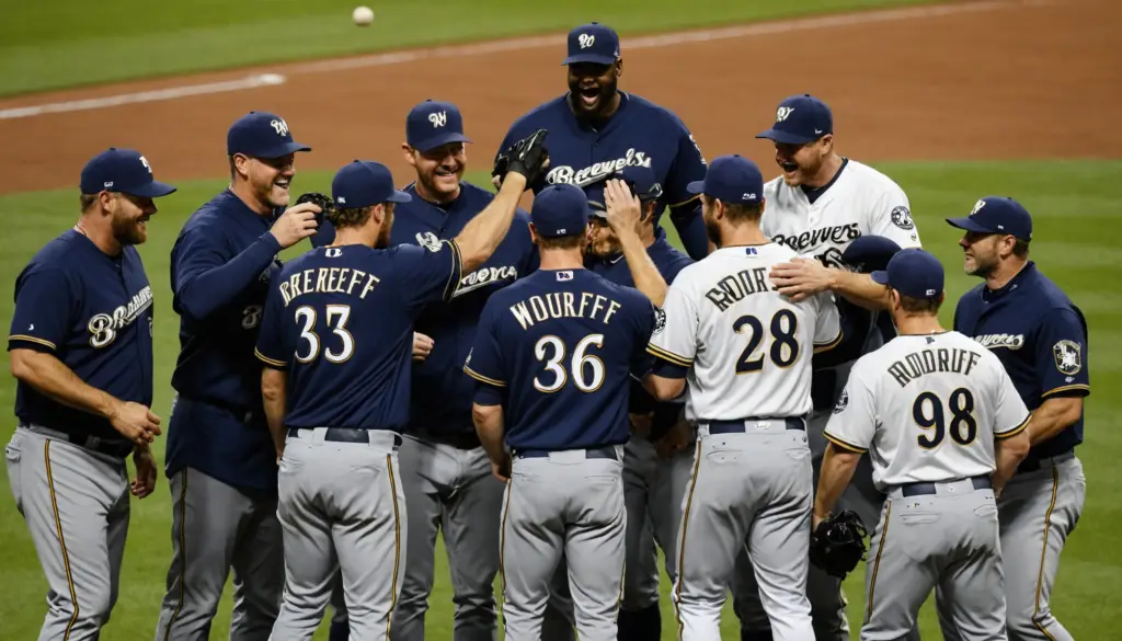 Woodruff Closes Out Game 3 in Emotional Return for Brewers