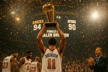 Brunson Leads Knicks to First NBA Title Since 1973, Wins Finals MVP