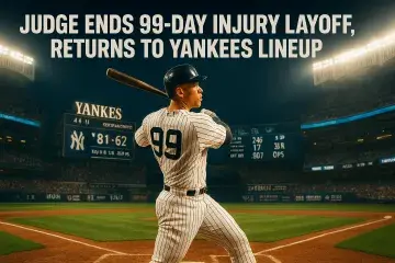Judge Ends 99-Day Injury Layoff, Returns To Yankees Lineup