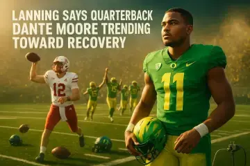Lanning Says Quarterback Dante Moore Trending Toward Recovery
