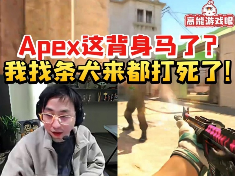 开云体育下载水晶哥看Major淘汰赛集锦出现Apex马枪画面：我找条犬来都打死了